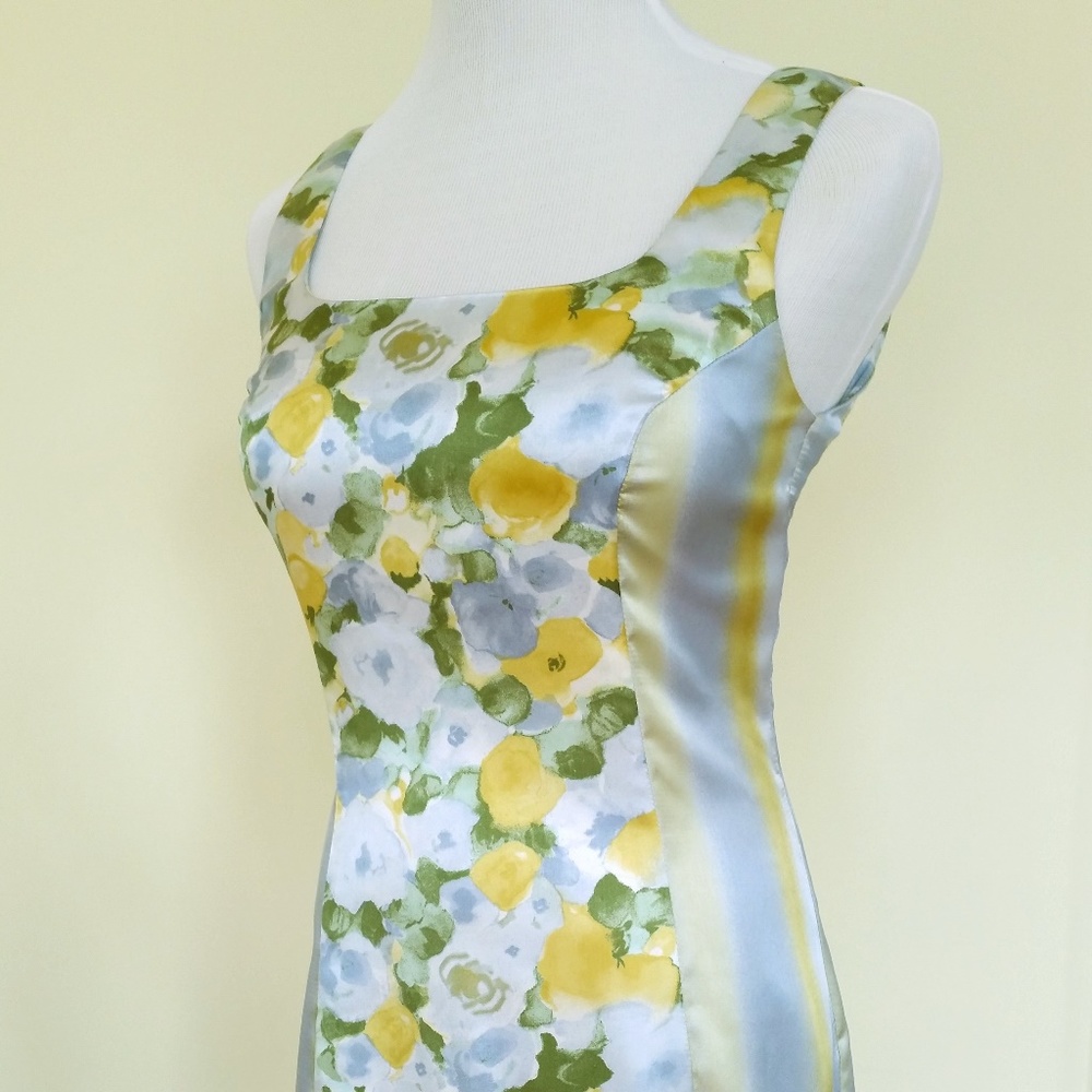 Bisou Bisou Floral pretty dress by Michele Bobbot.